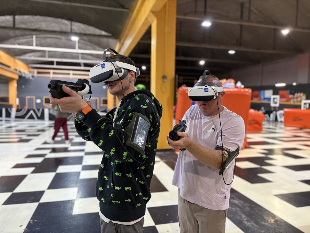 Session de réalité virtuelle chez Team Square